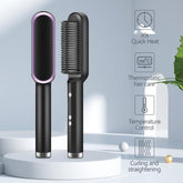 2-in-1 Hair Straightening & Curling Comb – Salon-Quality Styling at Home